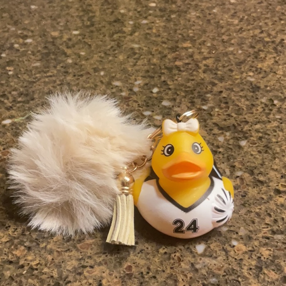 CHEERLEADER CANDY RUBBER DUCKIE